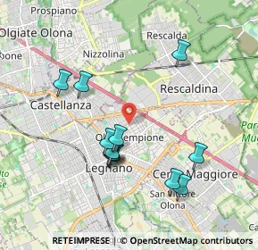 Mappa Via Carlo Collodi, 20025 Legnano MI, Italia (1.80083)
