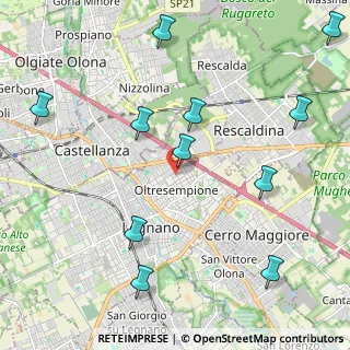 Mappa Via Carlo Collodi, 20025 Legnano MI, Italia (2.57091)