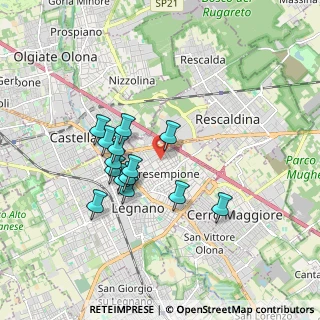 Mappa Via Carlo Collodi, 20025 Legnano MI, Italia (1.47214)