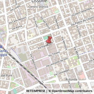 Mappa Via Piave, 17, 20851 Lissone, Monza e Brianza (Lombardia)