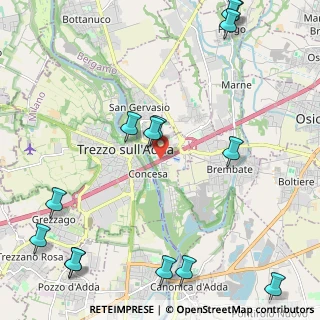 Mappa E64, 24042 Trezzo sull'Adda MI, Italia (3.02786)