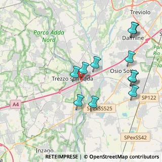 Mappa E64, 24042 Trezzo sull'Adda MI, Italia (4.03636)