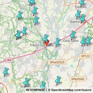 Mappa E64, 24042 Trezzo sull'Adda MI, Italia (6.4525)