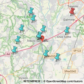 Mappa E64, 24042 Trezzo sull'Adda MI, Italia (4.28667)