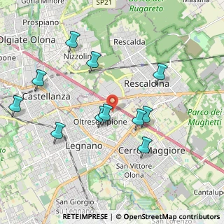Mappa Via Daniele Manin, 20025 Legnano MI, Italia (1.98455)