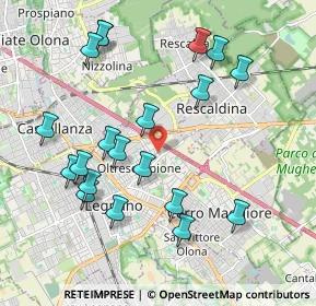 Mappa Via Daniele Manin, 20025 Legnano MI, Italia (2.1055)