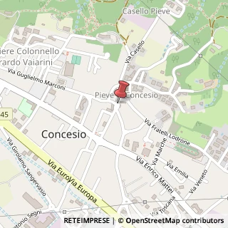 Mappa Piazza Primo Maggio,  21, 25062 Concesio, Brescia (Lombardia)