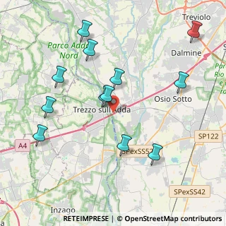 Mappa Via Torquato Tasso, 24042 Capriate San Gervasio BG, Italia (4.26583)