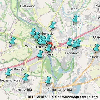Mappa Via Torquato Tasso, 24042 Capriate San Gervasio BG, Italia (2.12)