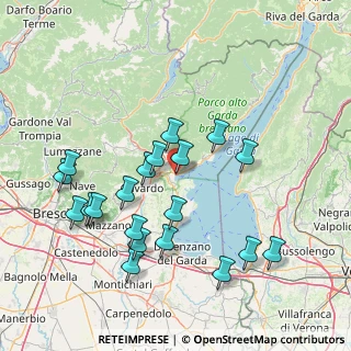 Mappa Via Zambellino Bolzati, 25087 Salò BS, Italia (15.8775)