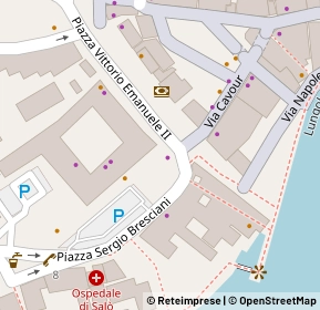Mappa Via Zambellino Bolzati, 25087 Salò BS, Italia (0)