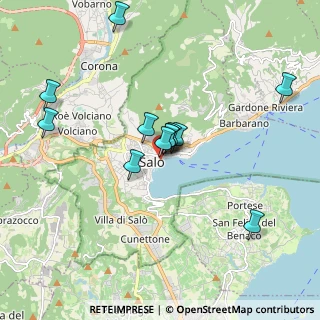 Mappa Via Zambellino Bolzati, 25087 Salò BS, Italia (1.615)