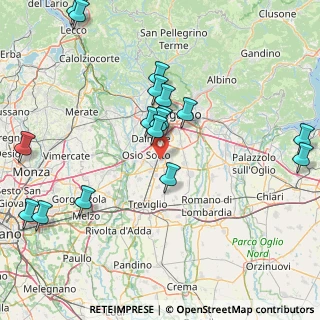 Mappa Via Castello, 24049 Verdello BG, Italia (18.22647)