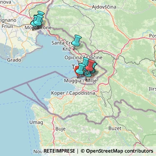 Mappa Borgo S. Cristoforo, 34015 Muggia TS, Italia (12.50917)