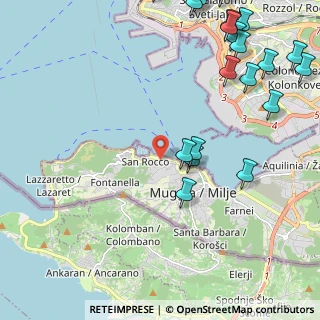 Mappa Borgo S. Cristoforo, 34015 Muggia TS, Italia (3.03)