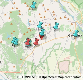 Mappa 13060 Roasio VC, Italia (3.29917)