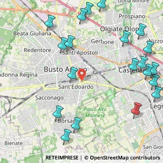 Mappa Via Catullo Gaio Valerio, 21052 Busto Arsizio VA, Italia (3.0025)