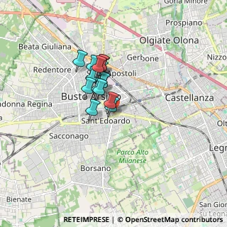 Mappa Via Catullo Gaio Valerio, 21052 Busto Arsizio VA, Italia (1.132)