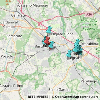 Mappa Via Catullo Gaio Valerio, 21052 Busto Arsizio VA, Italia (3.03357)