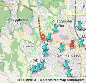 Mappa Ute Limbiate, 20812 Limbiate MB, Italia (1.17923)