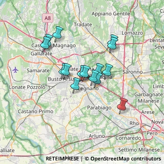 Mappa Via E. Dandolo, 20025 Legnano MI, Italia (5.48467)