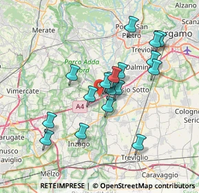 Mappa Via Milazzo, 20056 Trezzo sull'Adda MI, Italia (6.22722)