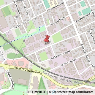 Mappa Via Monsignor Colombo, 34, 21053 Castellanza, Varese (Lombardia)