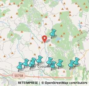 Mappa Via P, 13836 Cossato BI, Italia (5.06364)