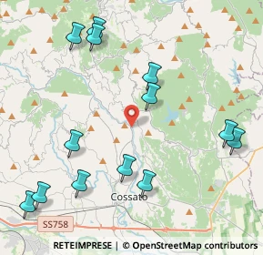 Mappa Via P, 13836 Cossato BI, Italia (4.91846)