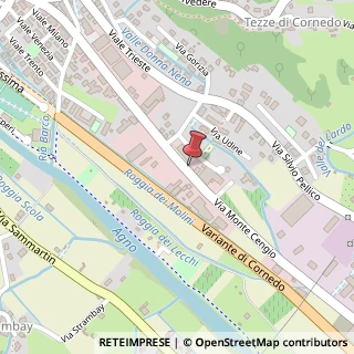 Mappa Via Monte Cengio, 65, 36073 Cornedo Vicentino, Vicenza (Veneto)