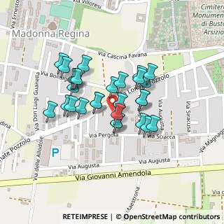 Mappa Via Gela, 21052 Busto Arsizio VA, Italia (0.17143)
