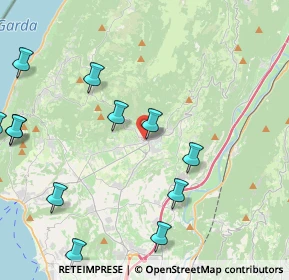 Mappa Via Sandro Pertini, 37013 Caprino Veronese VR, Italia (5.27667)