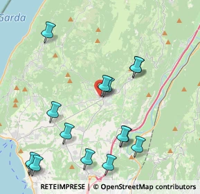 Mappa Via Sandro Pertini, 37013 Caprino Veronese VR, Italia (4.75867)