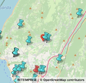 Mappa Via Sandro Pertini, 37013 Caprino Veronese VR, Italia (6.047)