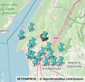 Mappa Piazza Unita' D' Italia, 37013 Caprino Veronese VR, Italia (6.528)