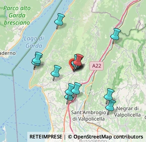 Mappa Piazza Unita' D' Italia, 37013 Caprino Veronese VR, Italia (5.572)