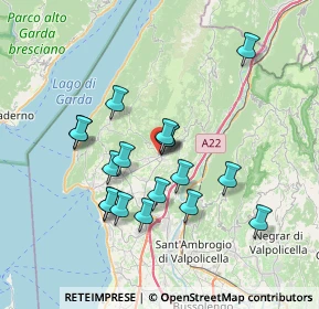 Mappa Via Sandro Pertini, 37013 Caprino Veronese VR, Italia (6.37333)