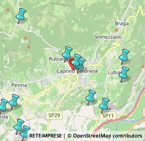 Mappa Piazza Unita' D' Italia, 37013 Caprino Veronese VR, Italia (2.7075)