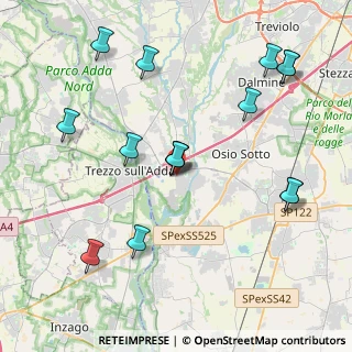 Mappa Via 1º Maggio, 24041 Brembate BG, Italia (4.464)