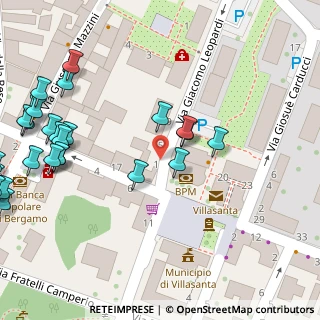 Mappa Piazza Martiri della Libertà, 20852 Villasanta MB, Italia (0.07778)