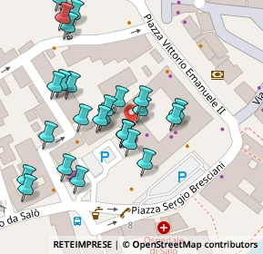 Mappa Piazza L. da Vinci, 25087 Salò BS, Italia (0.04615)