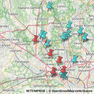 Mappa Via Cascina Selva, 21042 Caronno Pertusella VA, Italia (8.7965)