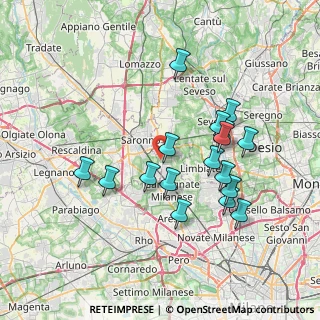 Mappa Via Cascina Selva, 20031 Cesate MI, Italia (6.94529)