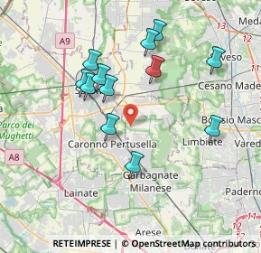 Mappa Via Cascina Selva, 20031 Cesate MI, Italia (3.54)