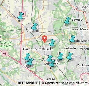Mappa Via Cascina Selva, 20031 Cesate MI, Italia (4.33917)