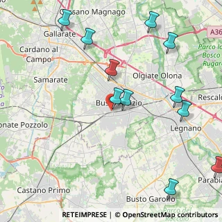 Mappa Via Guglielmo Pepe, 21052 Busto Arsizio VA, Italia (5.12091)