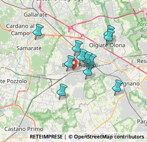 Mappa Via Guglielmo Pepe, 21052 Busto Arsizio VA, Italia (2.73455)
