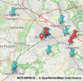 Mappa Via Guglielmo Pepe, 21052 Busto Arsizio VA, Italia (4.26308)