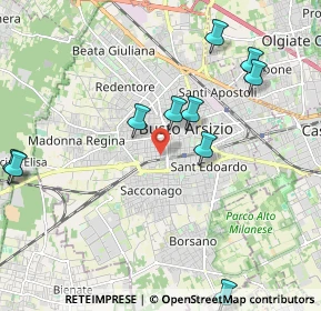 Mappa Via Guglielmo Pepe, 21052 Busto Arsizio VA, Italia (2.77615)