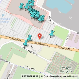 Mappa Via Monza, 20812 Limbiate MB, Italia (0.14286)